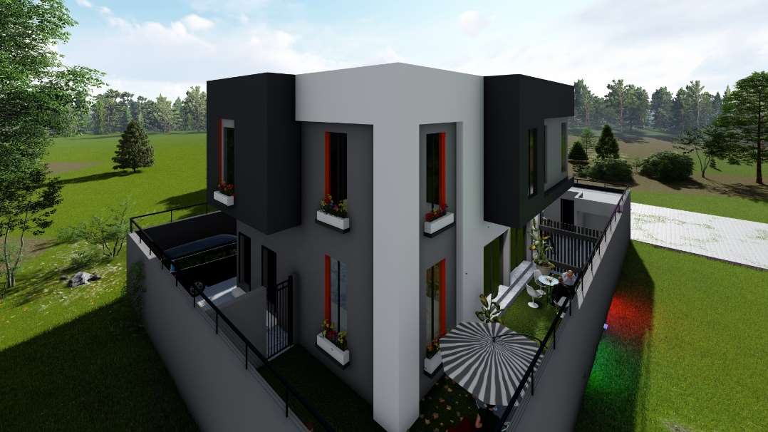 Proposed Design for Residential Court for BlackVille Projects