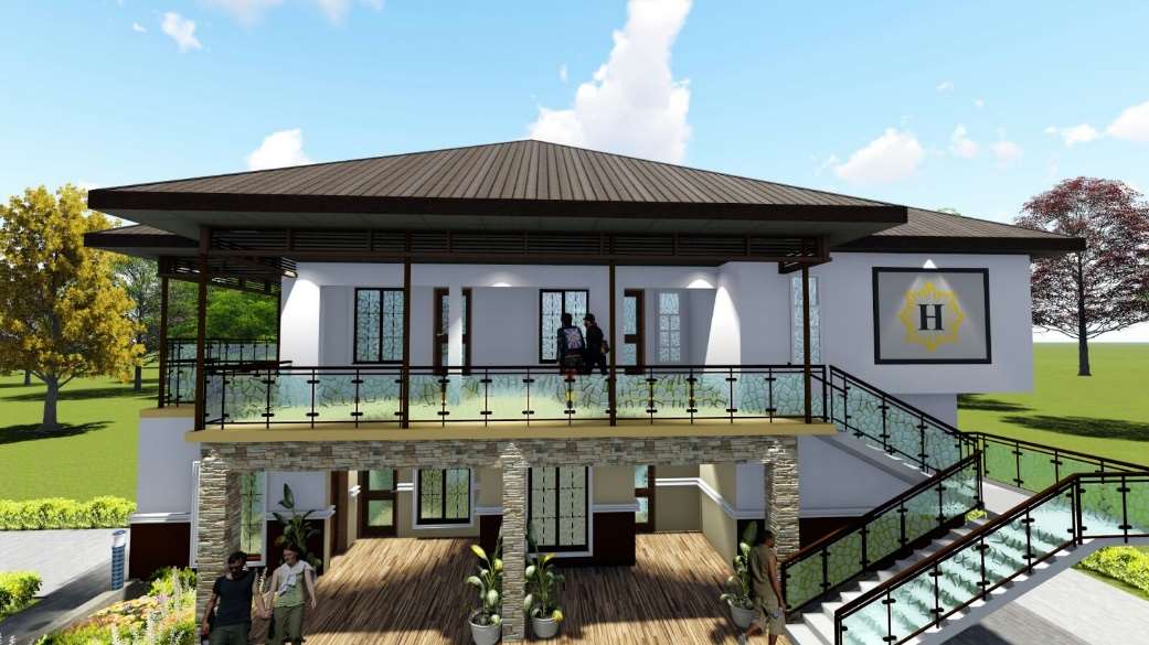 Proposed Design for Hotel Resort, Miller Estate